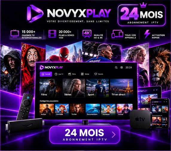 Visuel NOVYXPLAY abonnement 24 mois